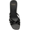 image:imagekate spade new york Carolina Patent Leather Kitten Heel SandalsBlack