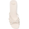 image:imagekate spade new york Carolina Patent Leather Kitten Heel SandalsIvory
