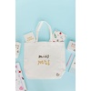 image:imagekate spade new york Cute Canvas Tote Bag for Women Canvas Beach Bag Bridal Book Tote with Pocket Miss to Mrs