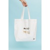 image:imagekate spade new york Cute Canvas Tote Bag for Women Canvas Beach Bag Bridal Book Tote with Pocket Miss to Mrs