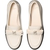 image:imagekate spade new york Deco Bow Patent Leather Heeled LoafersCashew Milk Leather