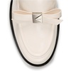 image:imagekate spade new york Deco Bow Patent Leather Heeled LoafersCashew Milk Leather