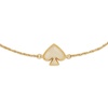 image:imagekate spade new york Everyday Spade Slider BraceletWhite Enamel