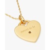 image:imagekate spade new york Fine Jewelry Meant To Be Pearl and Diamond PendantGold Heart