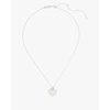 image:imagekate spade new york Fine Jewelry Meant To Be Pearl and Diamond PendantSilver Heart