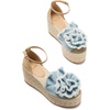 image:imagekate spade new york Flourish Denim Espadrille Wedge SandalsDenimWalnut Shell