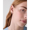 image:imagekate spade new york Geo Pop Asymmetrical StudsBosc PearSilver Heart