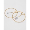 image:imagekate spade new york Geo Pop Round Hoops