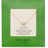 image:imagekate spade new york Gifting PendantCreamClearGold Bestie