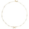 image:imagekate spade new york Girlie Pearlie Pearl Bow Scatter NecklaceCreamGold