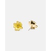 image:imagekate spade new york Golden Bloom Flower StudsYellow