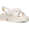 image:imagekate spade new york Halo Smooth Leather Criss Cross Lug SandalCream