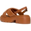 image:imagekate spade new york Halo Smooth Leather Criss Cross Lug SandalSaddle