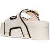 image:imagekate spade new york Halo Suede Platform Footbed SandalCreamBlack Crochet