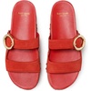 image:imagekate spade new york Halo Suede Platform Footbed SandalHeirloom Tomato Suede