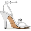 image:imagekate spade new york Harmony High Heel SandalsMetallic Silver