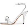 image:imagekate spade new york Harmony High Heel SandalsMetallic Silver