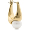 image:imagekate spade new york Harmony StudsCreamGold Huggies