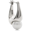 image:imagekate spade new york Harmony StudsCreamSilver Huggies