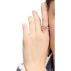 image:imagekate spade new york Hint Of Shimmer Stacking Ring SetPink Multi