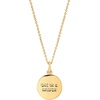 image:imagekate spade new york Initial PendantN Gold