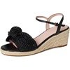 image:imagekate spade new york Leandra Raffia Espadrille Wedge SandalBlack