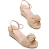 image:imagekate spade new york Leandra Raffia Espadrille Wedge SandalNaturalPale Gold