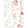 image:imagekate spade new york Lined Writing Journal with Pen Case Vegan Leather Journal with 168 Pages Zipper Pouch for Office Supplies Joyful Garden