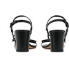 image:imagekate spade new york Loop Smooth Leather Block Heel SandalBlack