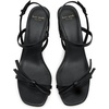 image:imagekate spade new york Loop Smooth Leather Block Heel SandalBlack