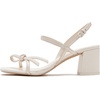 image:imagekate spade new york Loop Smooth Leather Block Heel SandalCream