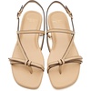 image:imagekate spade new york Loop Smooth Leather Flat SandalBeach Sand