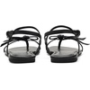 image:imagekate spade new york Loop Smooth Leather Flat SandalBlack