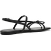 image:imagekate spade new york Loop Smooth Leather Flat SandalBlack