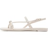 image:imagekate spade new york Loop Smooth Leather Flat SandalCream