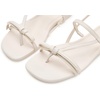 image:imagekate spade new york Loop Smooth Leather Flat SandalCream