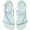 image:imagekate spade new york Loop Smooth Leather Flat SandalCrisp Sky