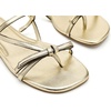 image:imagekate spade new york Loop Smooth Leather Flat SandalMetallic Pale Gold