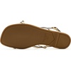 image:imagekate spade new york Loop Smooth Leather Flat SandalMetallic Pale Gold