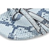 image:imagekate spade new york Loop Smooth Leather Flat SandalSnakeskin Pale Sapphirine