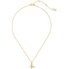 image:imagekate spade new york Lucky Charm NecklaceClearGold Butterfly