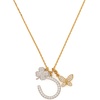 image:imagekate spade new york Lucky Charm NecklaceNeutral Multicolor Lucky Charm