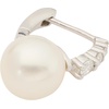image:imagekate spade new york Meant To Be Fine Jewelry EarringsSilverPearl Diamond Huggies