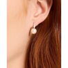 image:imagekate spade new york Meant To Be Fine Jewelry EarringsSilverPearl Diamond Huggies