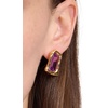 image:imagekate spade new york Molten Glass Statement StudsLight Amethyst