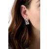image:imagekate spade new york Molten Glass StudsAbaloneSilver