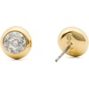 image:imagekate spade new york Molten Glass StudsClearGold Round