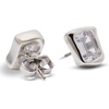 image:imagekate spade new york Molten Glass StudsClearSilver