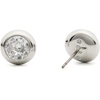 image:imagekate spade new york Molten Glass StudsClearSilver Round