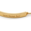 image:imagekate spade new york Mom Knows BraceletGold ID